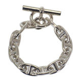 【商談中/対象者以外注文不可】エルメス HERMES シェーヌダンクル GM 12コマ ブレスレット シルバー925 メンズ レディース【中古】【Bランク】