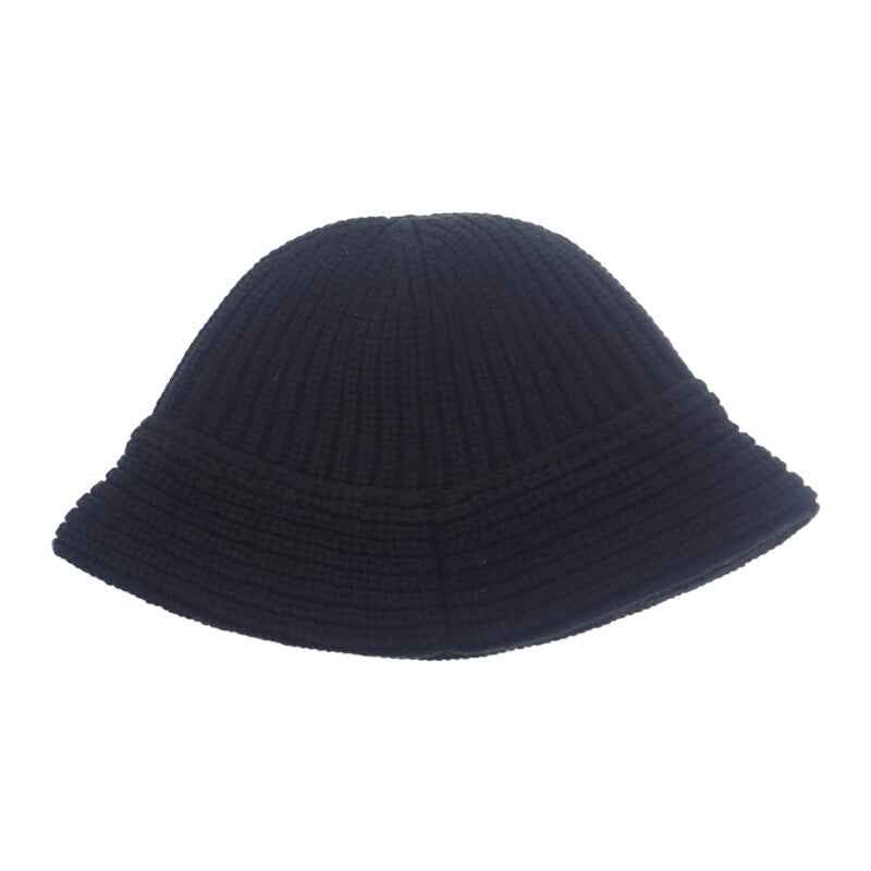 セリーヌ CELINE バケット 2A47T384D ハット カシミヤ ブラック TU レディース【中古】【Aランク】