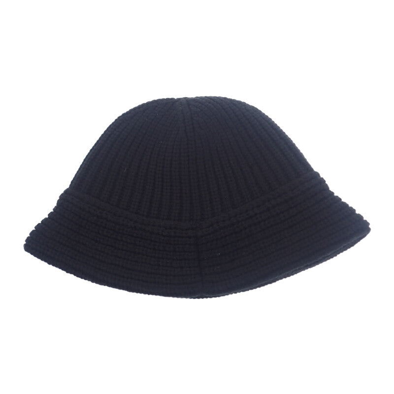 セリーヌ CELINE バケット 2A47T384D ハット カシミヤ ブラック TU レディース【中古】【Aランク】