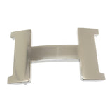 エルメス HERMES コンスタンスリバーシブル 80 ベルト トゴ ブラック シルバー金具 レディース【中古】【SAランク】