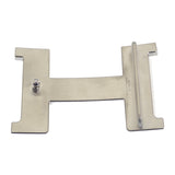 エルメス HERMES コンスタンスリバーシブル 80 ベルト トゴ ブラック シルバー金具 レディース【中古】【SAランク】