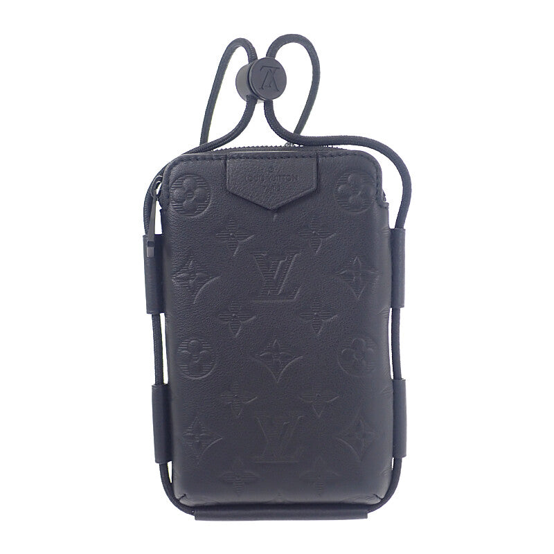 ルイヴィトン LOUIS VUITTON レースアップ・ポーチ M12601 ショルダー 