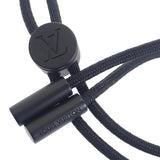 ルイヴィトン LOUIS VUITTON レースアップ・ポーチ M12601 ショルダーバッグ モノグラムシャドウ ブラック メンズ レディース【中古】【Aランク】