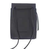 ロエベ LOEWE ペブル ダイスポケット CPBPR12X01 ショルダーバッグ クラシックカーフ ブラック ゴールド金具 レディース【中古】【Aランク】