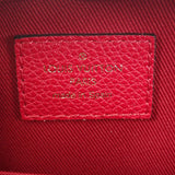 ルイヴィトン LOUIS VUITTON サントンジュ M44606 ショルダーバッグ モノグラムアンプラント レッド スカーレット ゴールド金具 レディース【中古】【Aランク】