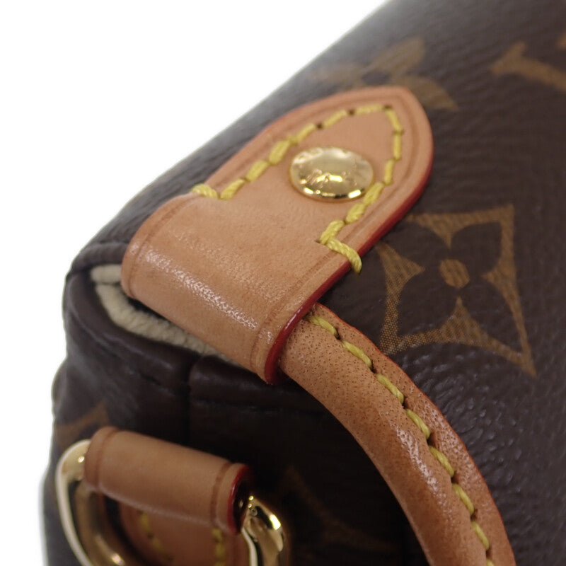 ルイヴィトン LOUIS VUITTON ソミュールBB M46740 モノグラム ショルダーバッグ モノグラムキャンバス ブラウン ゴールド金具 レディース【中古】【Aランク】