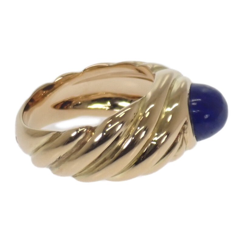 ショーメ Chaumet カボションカット 指輪 12号 リング K18イエローゴールド ラピスラズリ ゴールド レディース【中古】【Aランク】