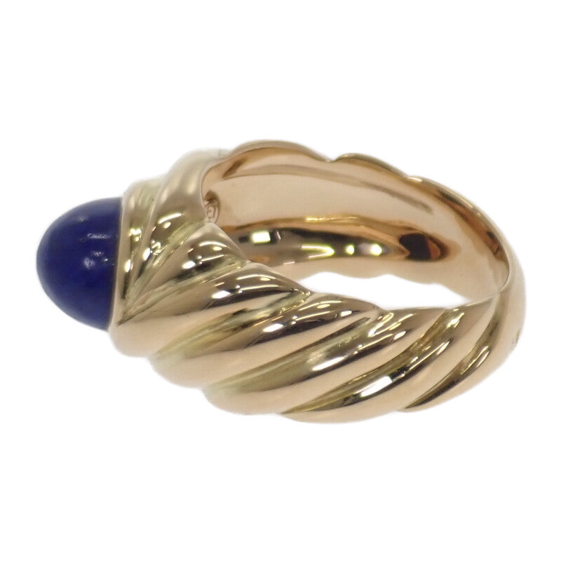 ショーメ Chaumet カボションカット 指輪 12号 リング K18イエローゴールド ラピスラズリ ゴールド レディース【中古】【Aランク】