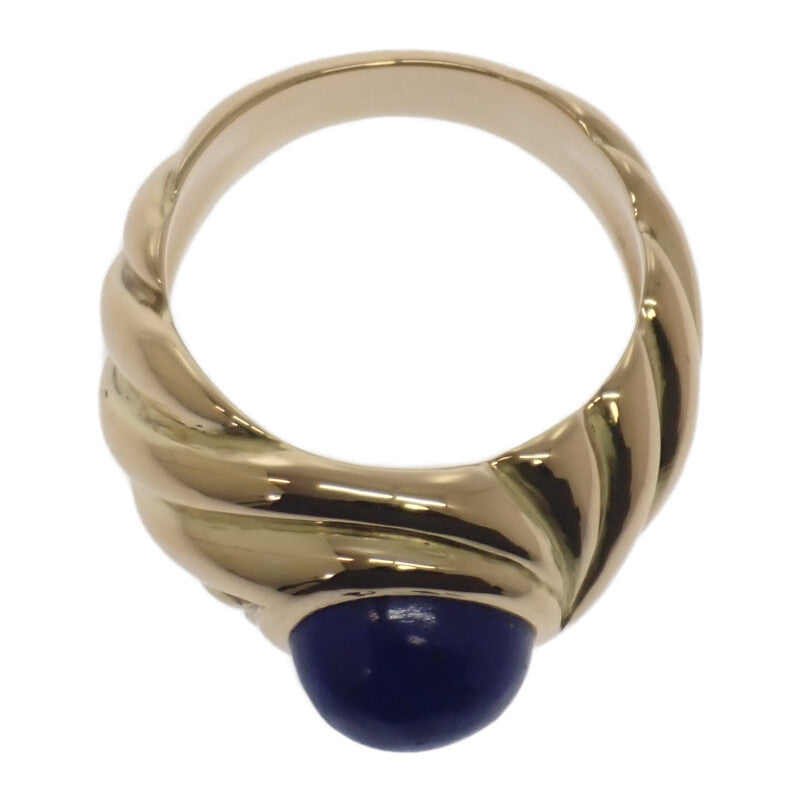 ショーメ Chaumet カボションカット 指輪 12号 リング K18イエローゴールド ラピスラズリ ゴールド レディース【中古】【Aランク】