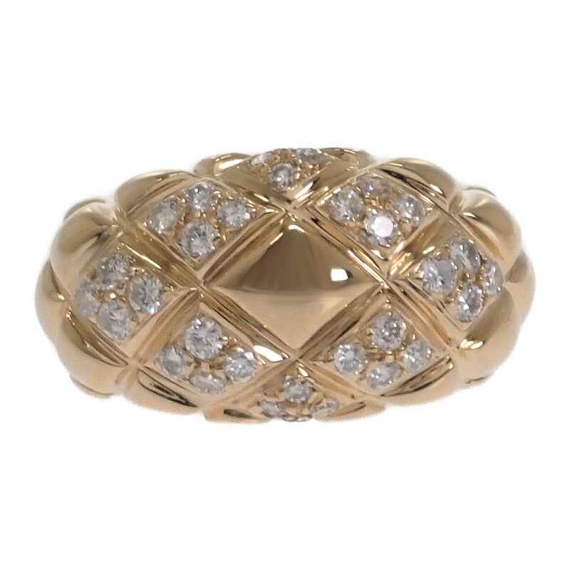 ショーメ Chaumet 指輪 12号 リング K18イエローゴールド ダイヤモンド レディース【中古】【Aランク】