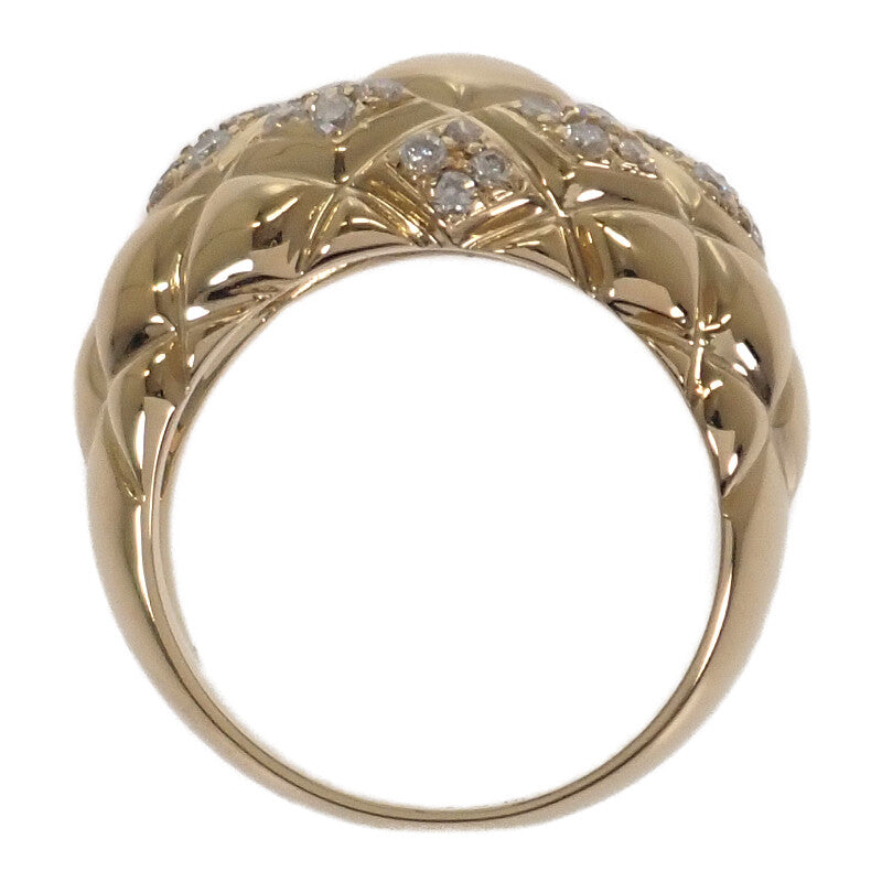 Chaumet 戒指 12號 K18黃金 鑽石 黃金 女士【中古】【A級品】