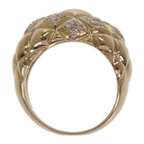 ショーメ Chaumet 指輪 12号 リング K18イエローゴールド ダイヤモンド レディース【中古】【Aランク】