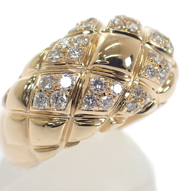 Chaumet 戒指 12號 K18黃金 鑽石 黃金 女士【中古】【A級品】