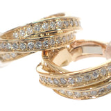 カルティエ CARTIER トリニティ イヤリング イヤリング K18イエローゴールド ダイヤモンド レディース【中古】【Aランク】