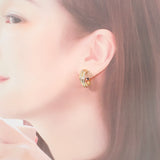 カルティエ CARTIER トリニティ イヤリング イヤリング K18イエローゴールド ダイヤモンド レディース【中古】【Aランク】