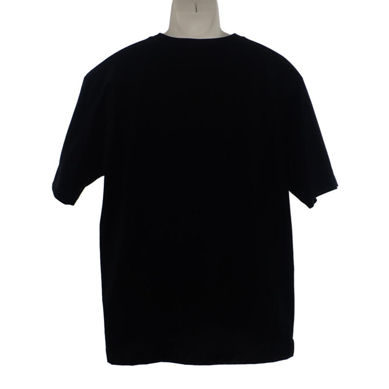 プラダ PRADA ジャージーTシャツ XXXXL UTN661_11CK_F0002_S_221 半袖Tシャツ コットン ナイロン ブラック シルバー金具 メンズ【中古】【Aランク】