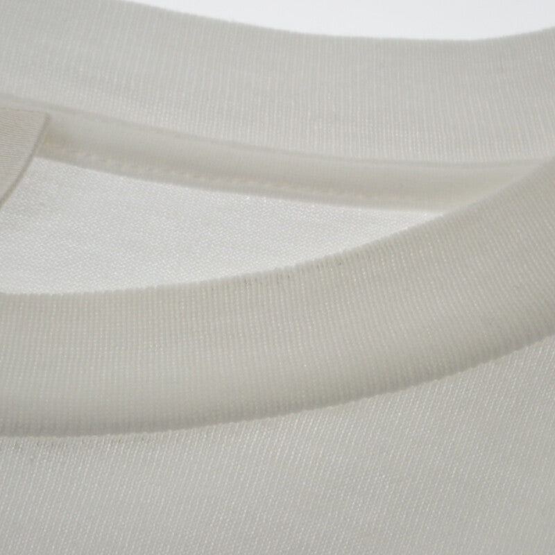 セリーヌ CELINE ルーズ Tシャツ M 2X681671Q.01CC 半袖Tシャツ コットン チョーク ブラック レディース メンズ【中古】【ABランク】