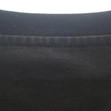 ジバンシー Givenchy ロゴ刺繍入り XL BM716G3YCD 半袖Tシャツ コットン ブラック レディース メンズ【中古】【ABランク】