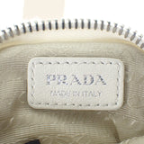 プラダ PRADA Re-Edition 2005ショルダー 1BH2042FLIF0018 2WAYバッグ ハンドバッグ ショルダーバッグ ウール カシミヤ ホワイト シルバー金具 レディース【中古】【ABランク】