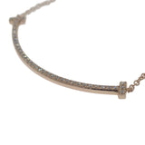 ティファニー TIFFANY&Co. スマイルペンダント 63058815 ネックレス K18ピンクゴールド ダイヤモンド レディース【中古】【Aランク】