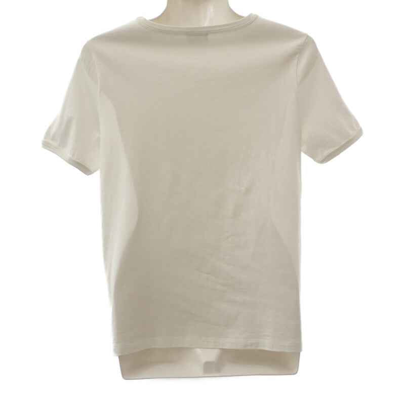 セリーヌ CELINE アンカー 70’s クルーネック M 2X80D671Q.01MA 半袖Tシャツ コットン ホワイト ネイビー レディース【中古】【Aランク】