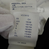 ルイヴィトン LOUIS VUITTON シルバーモノグラム Tシャツ L 半袖Tシャツ コットン ホワイト ブラック レディース【中古】【ABランク】