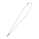 ミキモト MIKIMOTO グラデーション ネックレス K18ホワイトゴールド ダイヤモンド レディース【中古】【Aランク】