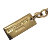 サンローラン SAINT LAURENT カサンドラチャーム 635533Y15008030 ブレスレット メタル ゴールド レディース【中古】【Aランク】