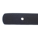 エルメス HERMES セリエ ルーピング ソルド品 ブレスレット レザー ブラウン ブラック シルバー金具 レディース メンズ【中古】【Aランク】