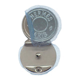 エルメス HERMES セリエ ルーピング ソルド品 ブレスレット レザー ブラウン ブラック シルバー金具 レディース メンズ【中古】【Aランク】