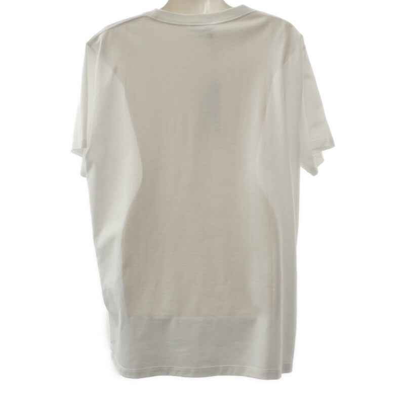 ディオール Dior Montaigne XXL 593J668D3018 半袖Tシャツ コットン ホワイト メンズ【中古】【Aランク】