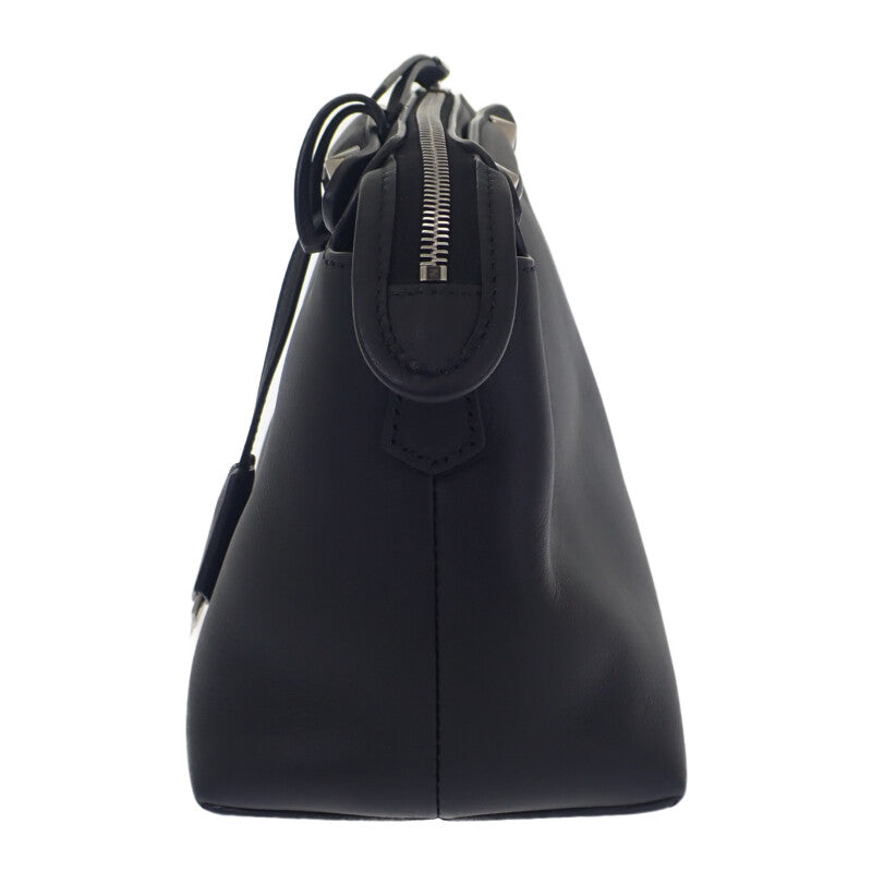 芬迪 FENDI By The Way 中號 8BL146 兩用包 肩背包 小牛皮 黑色 銀色金屬件 女款【二手】【A級品】
