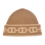 エルメス HERMES ニットキャップ ヘヴン M H232021N UIME ニットキャップ カシミヤ ポリウレタン ブラウン レディース【中古】【SAランク】