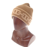 エルメス HERMES ニットキャップ ヘヴン M H232021N UIME ニットキャップ カシミヤ ポリウレタン ブラウン レディース【中古】【SAランク】