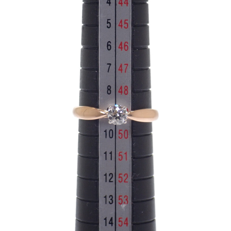 蒂芙尼 TIFFANY&Co. Harmony 9號 戒指 K18玫瑰金 Pt950鉑金 黃金 鑽石 女款【中古】【A級品】