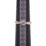 ティファニー TIFFANY&Co. ハーモニー 9号 リング K18ピンクゴールド Pt950プラチナ ダイヤモンド レディース【中古】【Aランク】