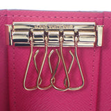 ルイヴィトン LOUIS VUITTON マルチカラーミュルティクレ4 M93732 キーケース モノグラム ブラック グルナード ゴールド金具 レディース【中古】【Aランク】