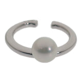 ミキモト MIKIMOTO イヤーカフ 片耳 1粒パール PE-1747U イヤリング K18ホワイトゴールド アコヤ真珠 レディース【中古】【Aランク】