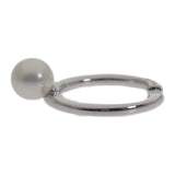 ミキモト MIKIMOTO イヤーカフ 片耳 1粒パール PE-1747U イヤリング K18ホワイトゴールド アコヤ真珠 レディース【中古】【Aランク】