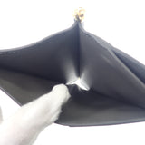 ボッテガヴェネタ BOTTEGA VENETA ソルスティス スモール 788055 二つ折り財布 イントレチャート グレー ゴールド金具 メンズ レディース【中古】【Aランク】