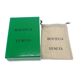 ボッテガヴェネタ BOTTEGA VENETA ソルスティス スモール 788055 二つ折り財布 イントレチャート グレー ゴールド金具 メンズ レディース【中古】【Aランク】