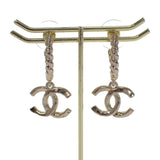 シャネル CHANEL ココマーク ピアス メタル ゴールド レディース【中古】【Aランク】