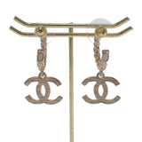 シャネル CHANEL ココマーク ピアス メタル ゴールド レディース【中古】【Aランク】