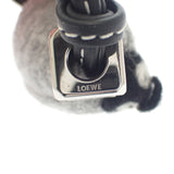 ロエベ LOEWE ベビーペンギン C621232X23 バッグチャーム カーフ フェルト グレー シルバー金具 レディース【中古】【Aランク】