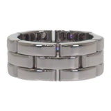 カルティエ CARTIER マイヨンパンテール 3連 10号 N4127250 リング K18ホワイトゴールド ダイヤモンド レディース メンズ【中古】【Aランク】