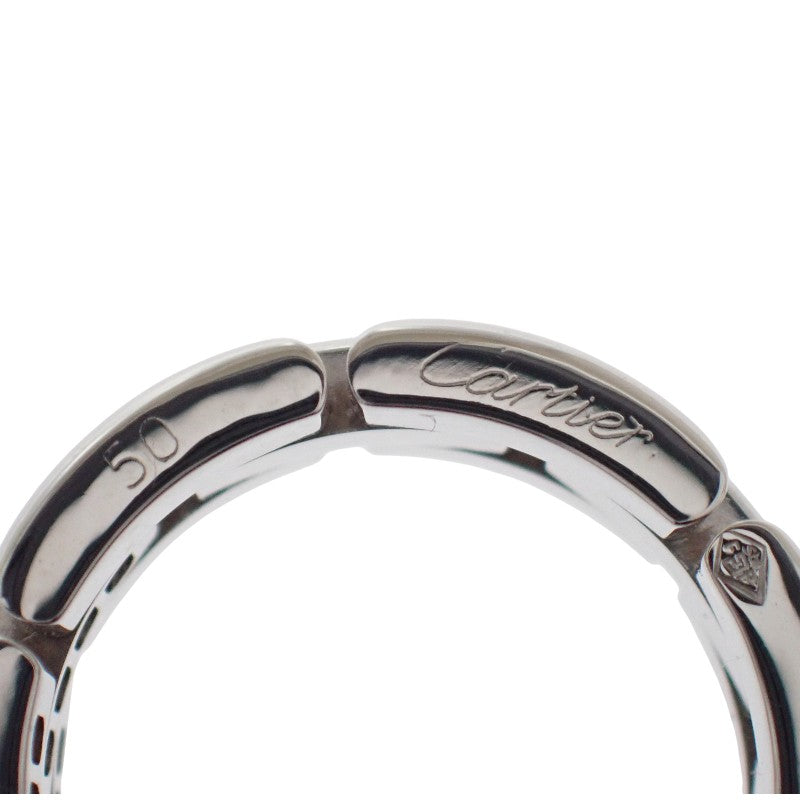 カルティエ CARTIER マイヨン パンテール 3連 10号 N4127250 リング K18ホワイトゴールド ダイヤモンド レディース メンズ【中古】【Aランク】