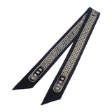 エルメス HERMES ツイリー トレゾール ドゥ メドール スカーフ シルク ブラック レディース【中古】【Aランク】