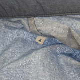 モンクレール MONCLER CAPBRETON GIUBBOTTO デニム転写 4 B1091410674553774 ナイロンジャケット ナイロン インディゴ メンズ【中古】【ABランク】