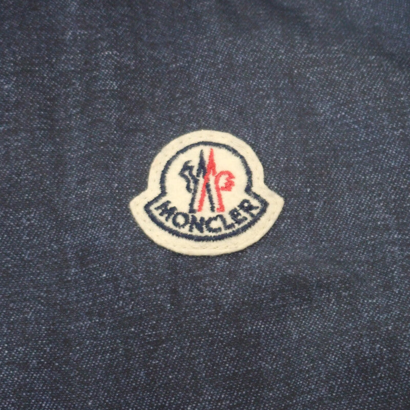 モンクレール MONCLER CAPBRETON GIUBBOTTO デニム転写 4 B1091410674553774 ナイロンジャケット ナイロン インディゴ メンズ【中古】【ABランク】