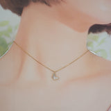 ヴァンクリーフ&アーペル Van Cleef & Arpels スウィート パピヨン VCARF69300 ネックレス K18イエローゴールド マザーオブパール レディース【中古】【ABランク】